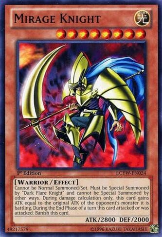 YU-GI-OH! - Mirage Knight (LCYW-EN024) - Legendary Collection 3: Yugi's World - 1st Edition - Common in Kuwait