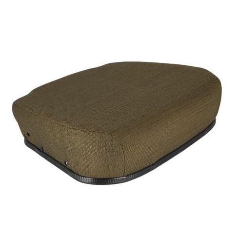 Seat Cushion Hydraulic Suspension Fabric Brown - Economy Compatible with John Deere 4450 6600 4640 4630 9500 4320 4440 4850 4230 4455 4040 4430 9400 9400 4250 4650 9600 7720 8430 4050 4240 7700 7700 in Kuwait