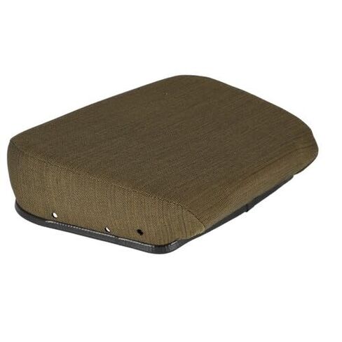 Seat Cushion Hydraulic Suspension Fabric Brown - Economy Compatible with John Deere 4450 6600 4640 4630 9500 4320 4440 4850 4230 4455 4040 4430 9400 9400 4250 4650 9600 7720 8430 4050 4240 7700 7700 in Kuwait