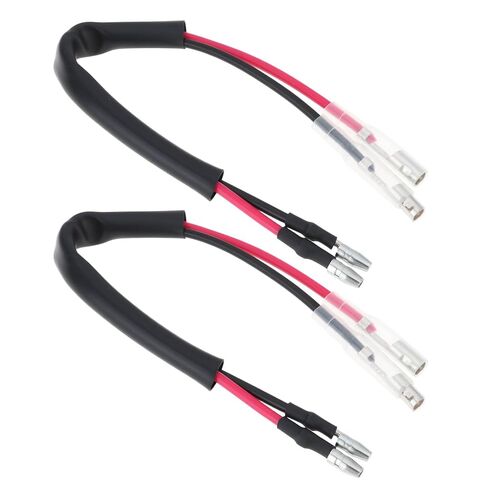 2Pcs 3.5mm Bullet Connector Wire Leads Extenders 180mm for Motorcycle Indicator Converter Adaptor in Saudi Arabia