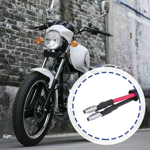 2Pcs 3.5mm Bullet Connector Wire Leads Extenders 180mm for Motorcycle Indicator Converter Adaptor in Saudi Arabia