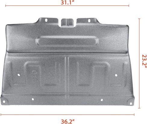 Engine Splash Shield Compatible with 2015 2016 2017 2018 2019 2020 2021 2022 2023 2024 Ford F150 with Gasoline Engine Replaces# ML3Z-7222-D ML3Z7222D Front Lower in Saudi Arabia