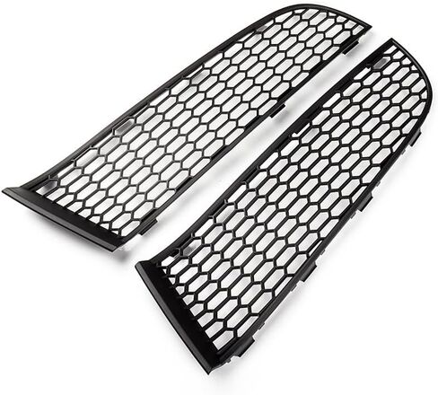 Matte Black Front Lower Bumper Air Vent Grill Honeycomb Grille for 2009-2015 BMW F01 F02 7 Series M Sport 740i 740Li 750i 750Li 760Li xDrive in Saudi Arabia