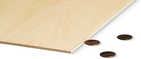 Glowforge Proofgrade Maple Plywood for Laser Engravers - 5 Sheets - 12x20 Inches, 3/25 Inch Thick - Finished Wood for Laser Cutting and Engraving Projects in Saudi Arabia