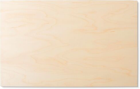 Glowforge Proofgrade Maple Plywood for Laser Engravers - 5 Sheets - 12x20 Inches, 3/25 Inch Thick - Finished Wood for Laser Cutting and Engraving Projects in Saudi Arabia