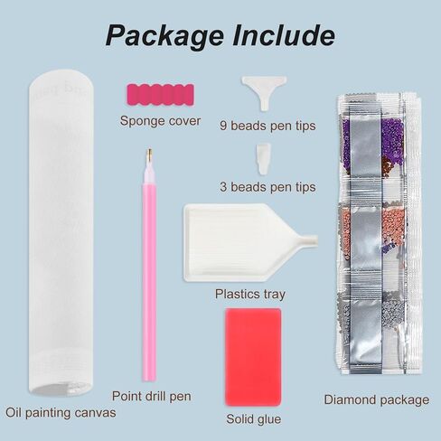 Domnpes Diamond Painting Kits for Adults, 5D Cat with Butterfly Diamond Art Kits for Beginners, DIY Full Drill Diamond Bead Art for Home Decor Gift 11.8x11.8 inch, Animal in Saudi Arabia