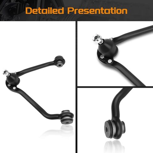 BRTEC 6PCS Front Upper Control Arms Kit Compatible with Chevrolet & GMC C1500 C2500 C3500 1993-2000, Express Savana 2500 3500 1996-2002 Front End Suspension kit Outer Tie Rod Links Lower Ball Joints in Kuwait
