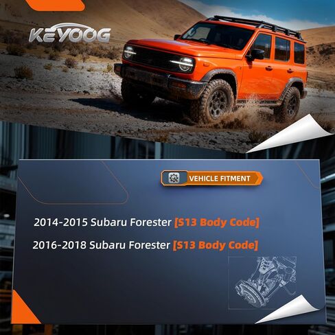 طقم ذراع التحكم السفلي الأمامي 12 قطعة مناسب لـ 2014-2016 2017 2018 Su-baru Forester، وصلة كروية، طرف قضيب ربط داخلي خارجي، رابط شريط Sway، أحذية طويلة (OE# K622856 K622857 K750084 EV800982 ES3712 K9513) in Kuwait