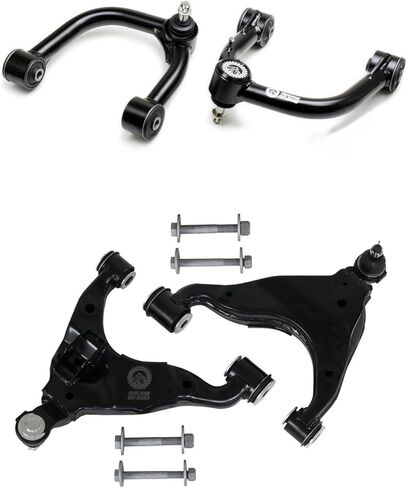 Freedom Off-Road Front Upper and Lower Control Arms 2-4" Lift Compatible with 2003-2009 GX470 4Runner, 2007-2009 FJ in Saudi Arabia