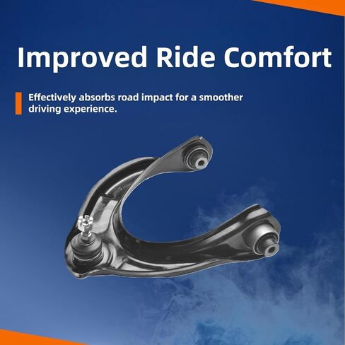 ذراع التحكم السفلي الأمامي مع مجموعة تعليق قضيب ربط الكرة Sway Bar متوافق مع Honda Accord 08-12 جميع الموديلات [استبدال #K620614، K620615، K641112، K641113، EV800461، ES800460] in Kuwait
