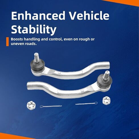 ذراع التحكم السفلي الأمامي مع مجموعة تعليق قضيب ربط الكرة Sway Bar متوافق مع Honda Accord 08-12 جميع الموديلات [استبدال #K620614، K620615، K641112، K641113، EV800461، ES800460] in Kuwait
