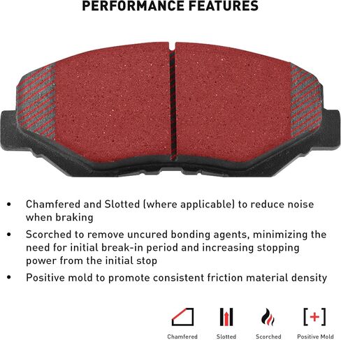 Dynamic Friction Company 5000 Euro Ceramic Brake Pads and Hardware Kit in Kuwait