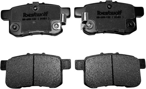 Rear Ceramic Brake Pads Set for Honda Accord 2008-2017, for Acura TSX 2009-2014, 4PCS in Kuwait