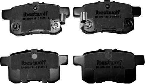 Rear Ceramic Brake Pads Set for Honda Accord 2008-2017, for Acura TSX 2009-2014, 4PCS in Kuwait