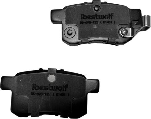 Rear Ceramic Brake Pads Set for Honda Accord 2008-2017, for Acura TSX 2009-2014, 4PCS in Kuwait