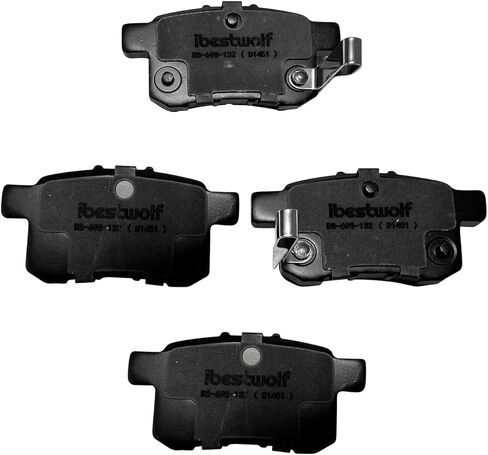 Rear Ceramic Brake Pads Set for Honda Accord 2008-2017, for Acura TSX 2009-2014, 4PCS in Kuwait