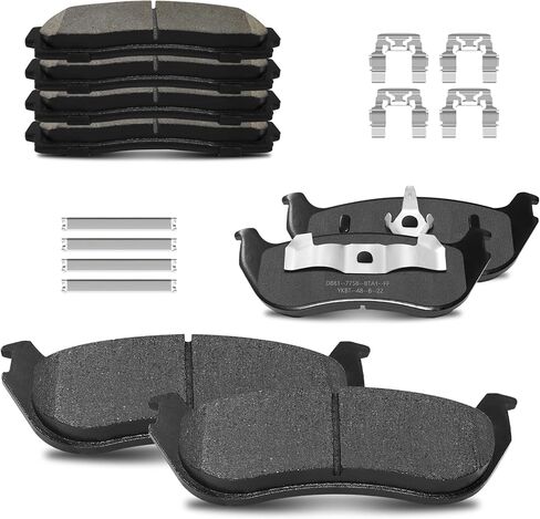 Front and Rear Ceramic Brake Pads for 2002 Ford Explorer, 2003 Explorer Limited/Xls/Eddie Bauer/Xlt, 2002-2005 Mercury Mountaineer in Saudi Arabia