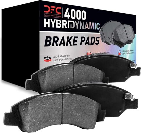 Dynamic Friction Company Front 4000 HybriDynamic Brake Pads 4000-0702-00 in Kuwait