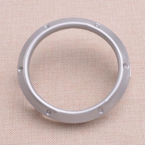 Auto Repair Parts 2Pcs Silver Front Fog Lamp Cover Frame Bezel Ring Fit for Toyota Highlander 2004 2005 2006 2007 Easy to Replace in Saudi Arabia