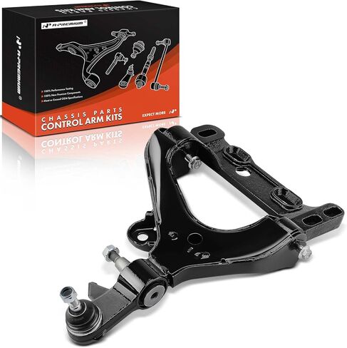 A-Premium Front Right Lower Control Arm, with Ball Joint & Bushing, Compatible with Chevrolet Trailblazer 2008-2009, GMC Envoy 2008-2009, Isuzu Ascender 2008, Saab 9-7x 2008-2009 in Kuwait