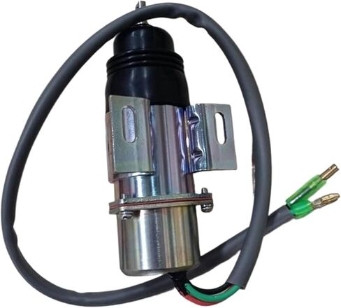 Excavator Flameout Solenoid Valve MV1-58 894453-3411 12V Shut Off Solenoid Compatible With Hitachi Isuzu Engine Kobelco in Saudi Arabia