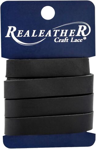 Realeather Leather Strip 1/2"X36" -Medium Brown in Saudi Arabia