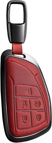 Key Fob Cover for 2022-2025 2026 Silverado 1500 Sierra 1500, 2024-2026 Silverado Sierra 2500HD 3500HD Buick Equinox (D5-Brown) in Saudi Arabia
