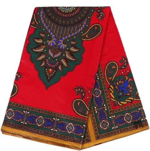 HollandaisWax African Fabric 6 Yard Printed Wax Cloth African Ankara Fabric for Party Dress 2003 in Saudi Arabia