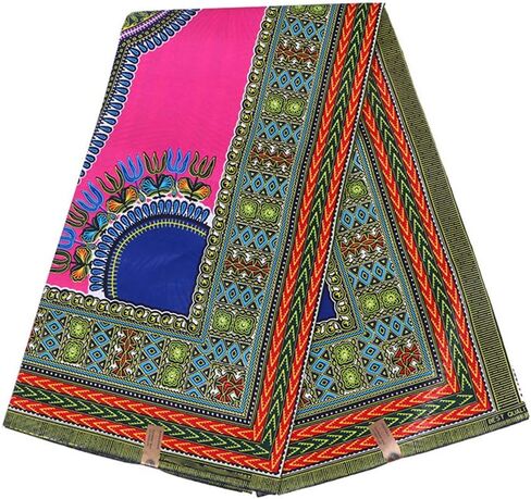 HollandaisWax African Fabric 6 Yard Printed Wax Cloth African Ankara Fabric for Party Dress 2003 in Saudi Arabia