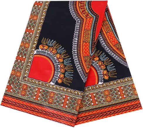 HollandaisWax African Fabric 6 Yard Printed Wax Cloth African Ankara Fabric for Party Dress 2003 in Saudi Arabia