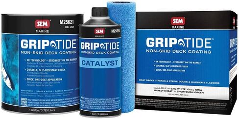 SEM GripTide™ Non-Skid Deck Coating Kit - Gull Gray in Saudi Arabia