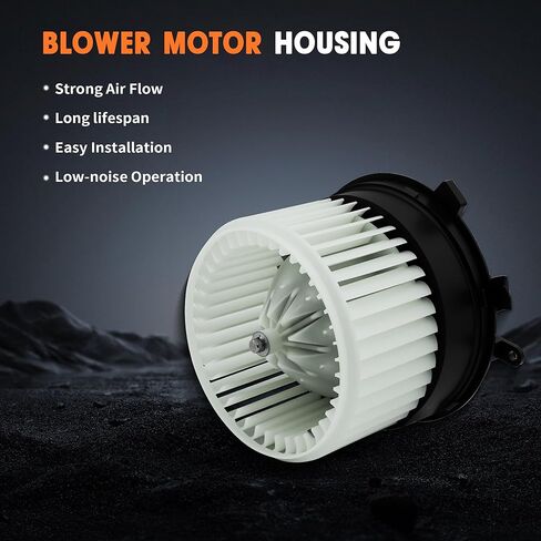 محرك منفاخ سخان HVAC ومجموعة المقاوم مناسبة لـ 2007-2012 Nissan Sentra، 2008-2013 Rogue، 2014-2015 Rogue Select، استبدال 27225-ET10A 700253 27225EN000 27761-4BA0A 973581 in Kuwait