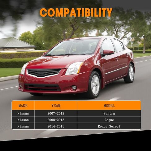محرك منفاخ سخان HVAC ومجموعة المقاوم مناسبة لـ 2007-2012 Nissan Sentra، 2008-2013 Rogue، 2014-2015 Rogue Select، استبدال 27225-ET10A 700253 27225EN000 27761-4BA0A 973581 in Kuwait