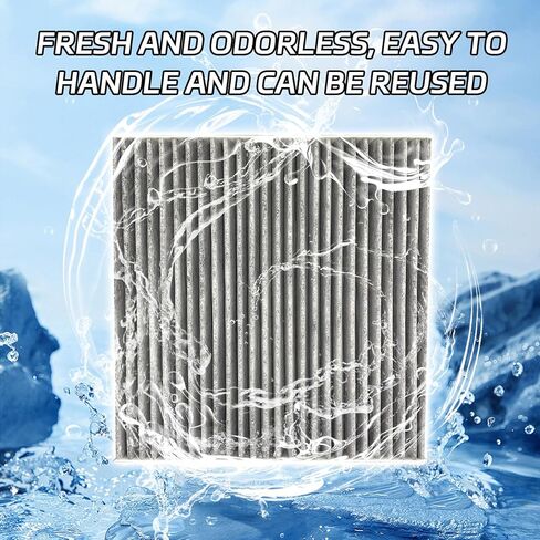 Cabin Air Filter, Car Fresh Breeze Air Filter Replacement for CF10134, Honda, Civic, CR-V, Odyssey, Acura, CSX, ILX, MDX, RDX, Compartment Air Filters with Activated Carbon for Car Passenger in Saudi Arabia