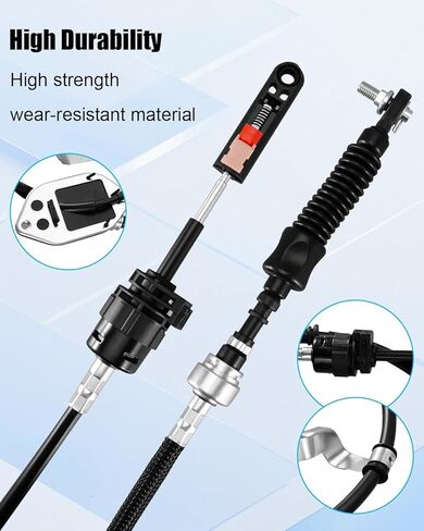 33820-42250 Auto Transmission Shift Control Cable Fit for Toyota RAV4 2006 2007 2008 2009 2010 2011 2012, Gear Selector Shifter Control Cable, Replace 3382042250 Gearshift Cable in Saudi Arabia