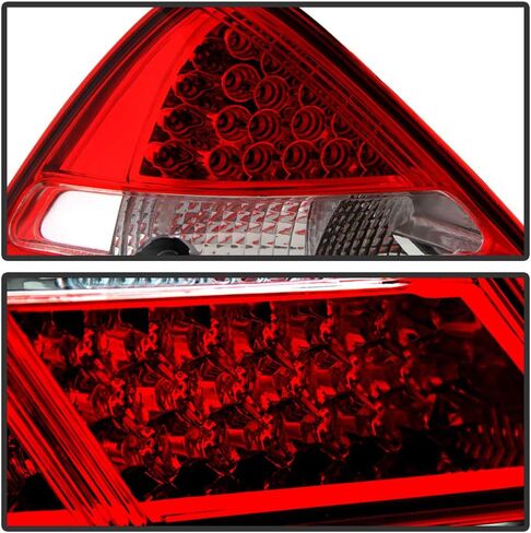 Compatible with 1998-2004 Mercedes Benz R170 SLK230/ SLK320 Red LED Tail Lights Lamps Left+Right in Saudi Arabia