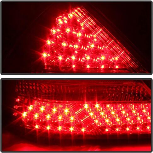 Compatible with 1998-2004 Mercedes Benz R170 SLK230/ SLK320 Red LED Tail Lights Lamps Left+Right in Saudi Arabia