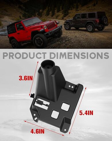 Rear Tail Light Support Bracket Compatible with Jeep Wrangler JL 2018-2024 Accessories, Black Durable Tail Lamps Holder Taillight Mounts, 2pcs in Saudi Arabia