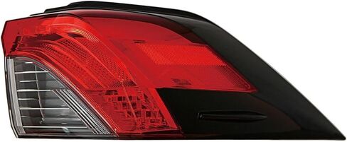 HEADLIGHTSDEPOT Right Passenger Side Halogen Tail Light Compatible With Toyota RAV4 2019-2025; CAPA Certified in Saudi Arabia