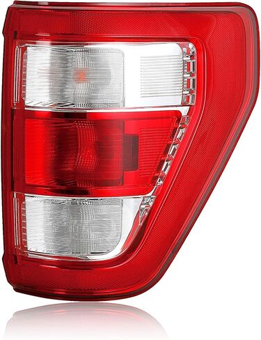 Halogen Tail Light Compatible with 2021 2022 2023 Ford F150 w/o Blind Spot Taillights Rear Brake Lamp Signal Assembly Includes Light Bulb Harness Right Passenger Side ML3Z13404E in Saudi Arabia