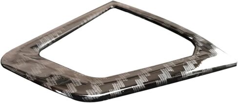 Car Steering Wheel Cover Trim Fit for Ford Fusion Fit for Mondeo Fit for Edge 2013 2014 2015 2016 2017 2018 2019 Carbon Fiber Style Black ABS in Saudi Arabia