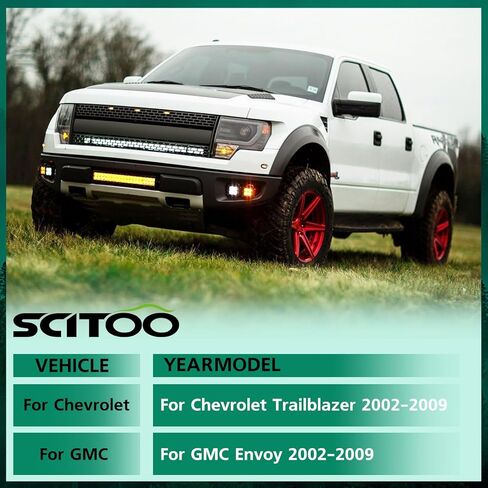 مجموعة رفع التسوية الأمامية مقاس 3 بوصات من SCITOO متوافقة مع سيارة GMC Envoy 2002-2009، لسيارة شيفروليه تريل بليزر 2002-2009 in Kuwait