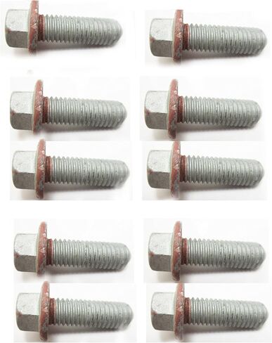 General Motors LS1 LS2 LS6 LS7 Camshaft Bolts, Pack of 10, 1997-2018, OEM 12556127, Silver, Hex Head, M4 Thread, Right Hand, Grade 2 Carbon Steel, Zinc Finish in Saudi Arabia