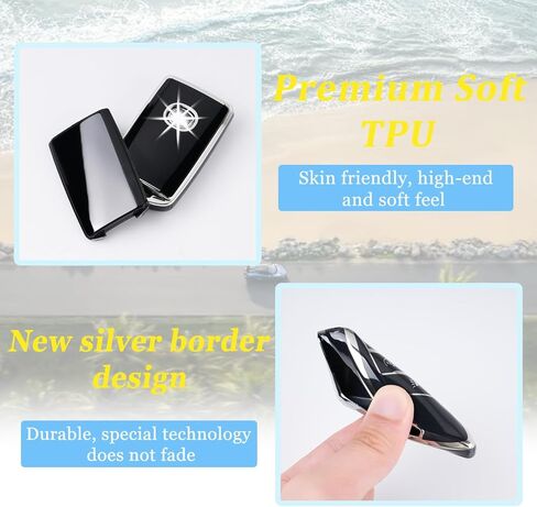 WJS Key Fob Cover,Car Key Case Shell Protector Compatible with 2019-2026 Mazda 3 6 CX-30 CX-5 CX-9 CX-50 CX-70 CX90 MX-5 Miata (Black) in Saudi Arabia