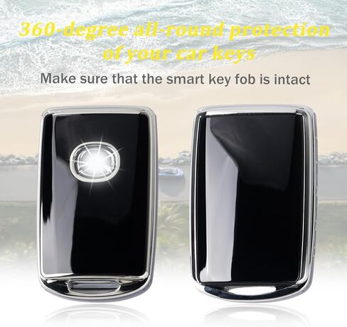 WJS Key Fob Cover,Car Key Case Shell Protector Compatible with 2019-2026 Mazda 3 6 CX-30 CX-5 CX-9 CX-50 CX-70 CX90 MX-5 Miata (Black) in Saudi Arabia