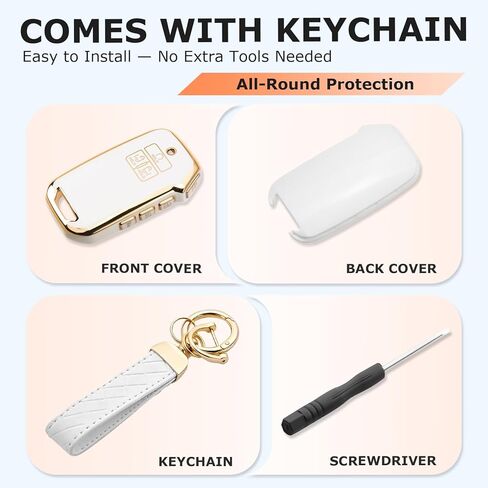 for KIA Key Fob Cover Keychain Accessories Compatible with Carnival(2022-2024) in Saudi Arabia