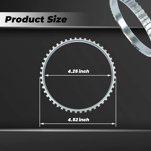 ABS Wheel Speed Sensor Tone Ring BK3Z-2C189-A - Exact Fit for Ford Transit 150 250 350 350 HD Models (2015,2016,2017,2018,2019,2020,2021,2022,2023,2024) | OE-Grade Quality in Saudi Arabia