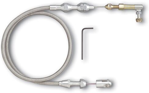 Lokar TCP-1000HT Polished Hi-Tech Throttle Cable in Kuwait