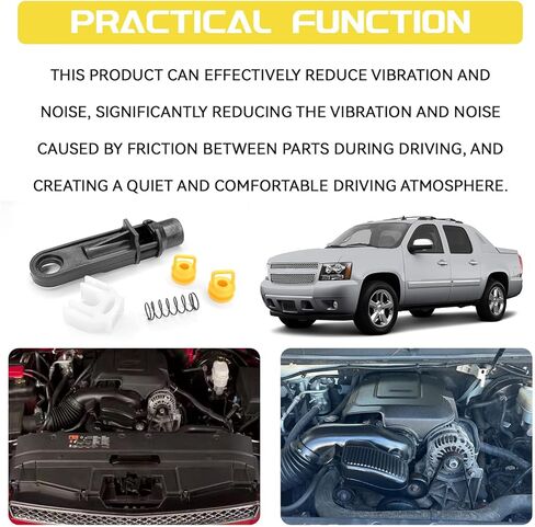 Car Shifter Cable Linkage Bushing Repair Kit, Replacement 14104 15276979 52855956AG, Transmission Shifter Cable Set Compatible for Chevy Silverado 1500 2500 3500, Buick, Cadillac, GMC, RAM (5Pcs) in Saudi Arabia