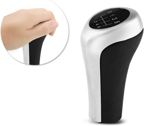 Acouto 6 Speed Shift Knob Car Manual Shifter Knob Gear Shift Lever Stick Head Fit for E36 E46 E39 E34 Z3 E90 E91 E92 X1 X3 X5 in Kuwait